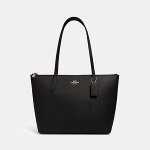 Coach Zip Top Tote